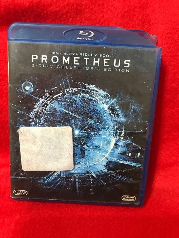 Prometheus only 2 disc bluRay and 3d blu ray
