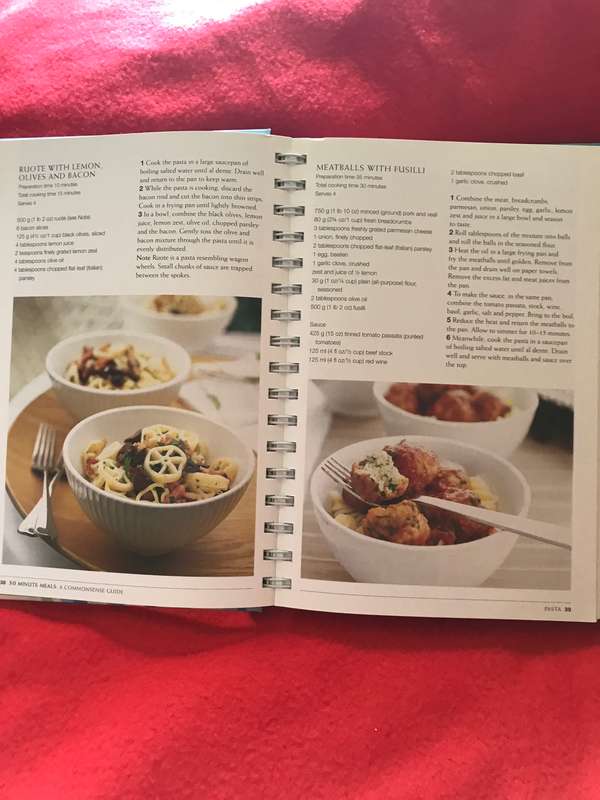 30 minute meal:  commonsense guide