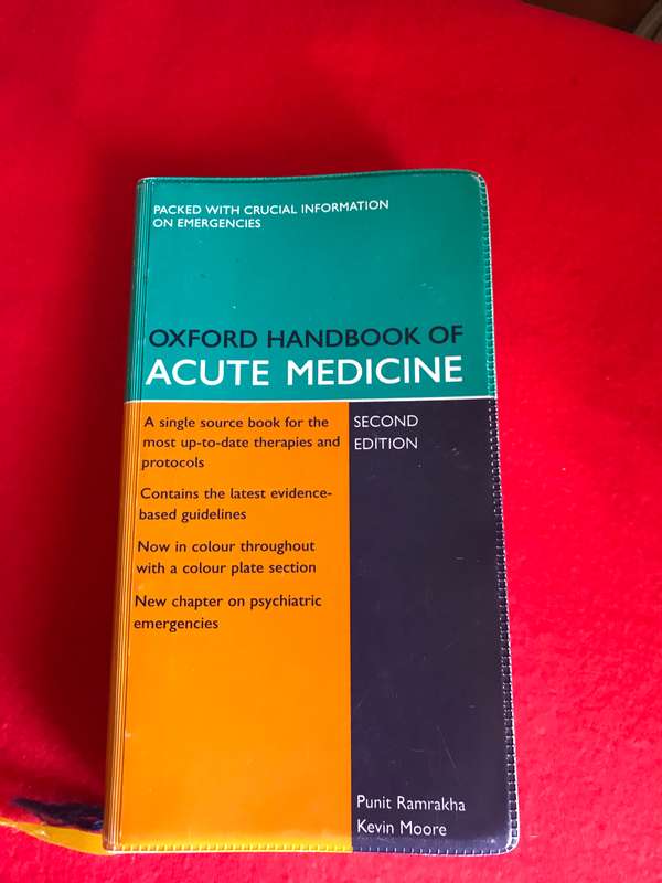 Oxford handbook of Acute Medicine 2nd edition