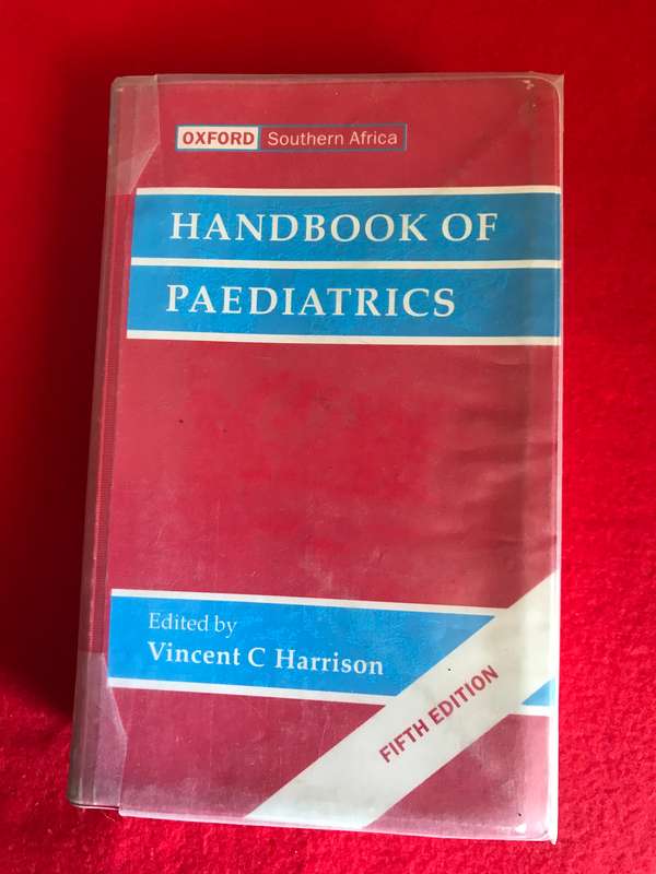 Handbook of Paediatrics 5th Edition by Vincent C. Harrison (Editor)