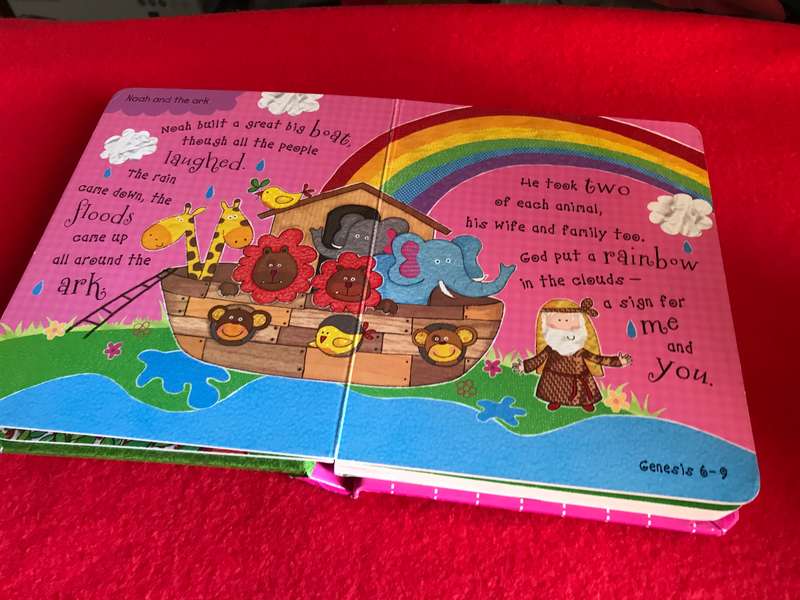 Bible stories for girls with handle