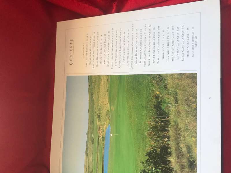 South African Golf Courses A portrait of the Best Stuart Mclean ISBN 1-86825338-4