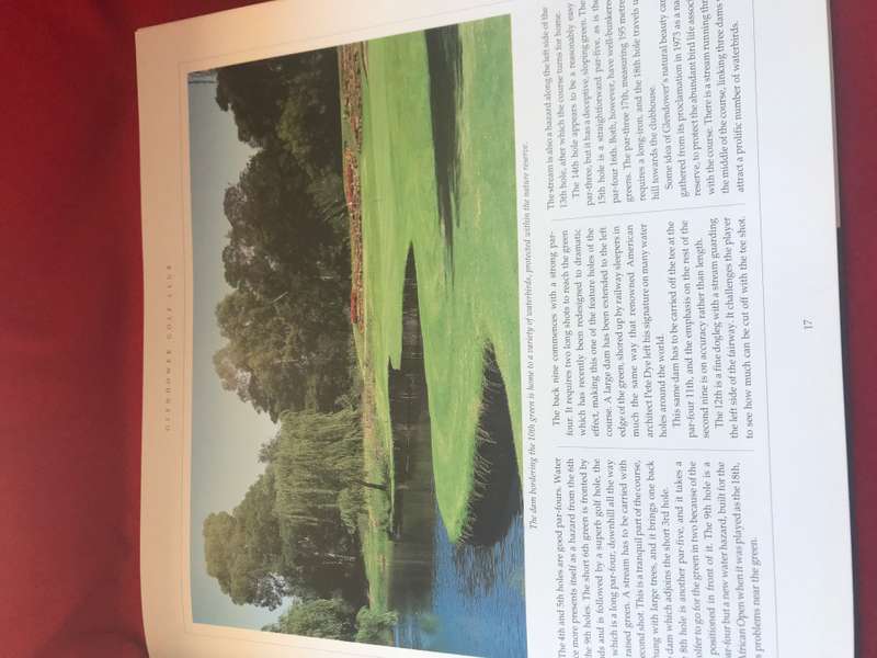 South African Golf Courses A portrait of the Best Stuart Mclean ISBN 1-86825338-4