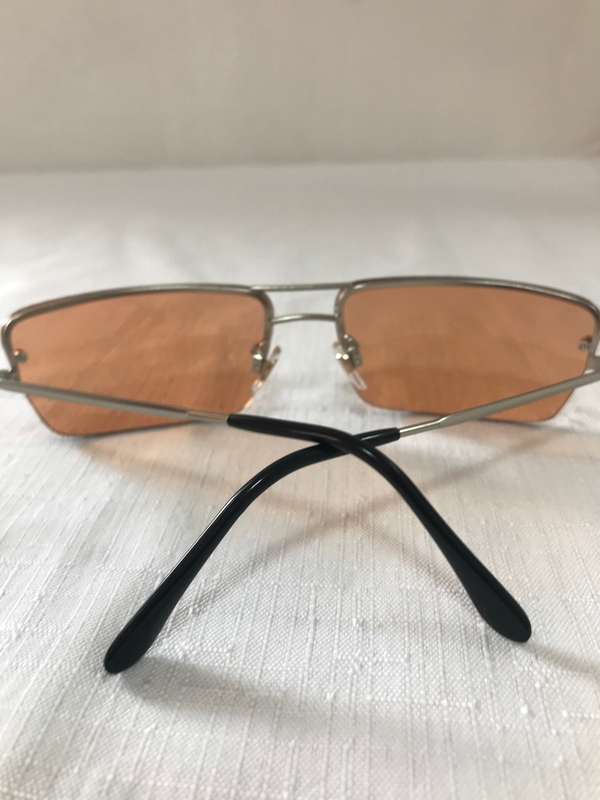 Sunglasses Spitfire Rectangle Half Rim Design Second Hand