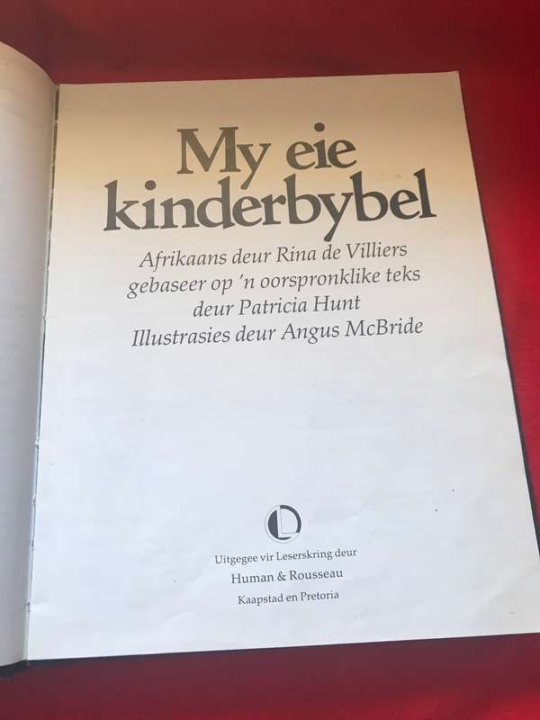 My eie kinderbybel Rina de Villiers