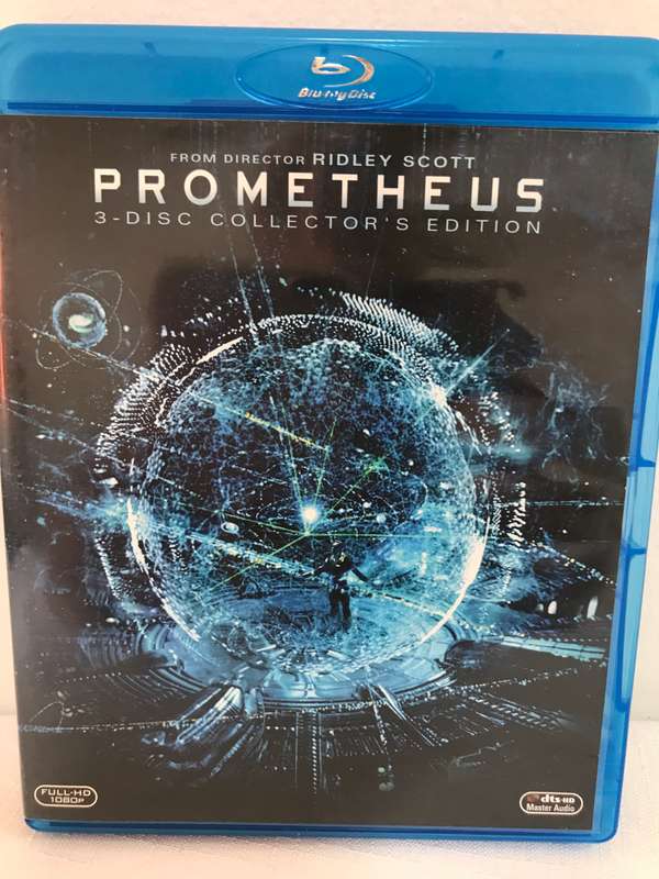 Blu-ray Prometheus 3 Disc Collectors Edition