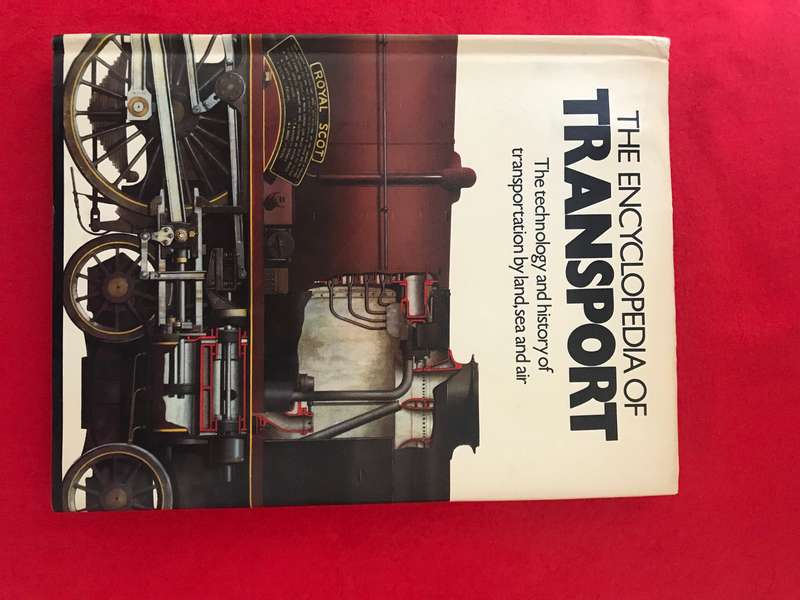 The Encyclopedia Of Transport 1981 Hardcover by Marshall Cavendish