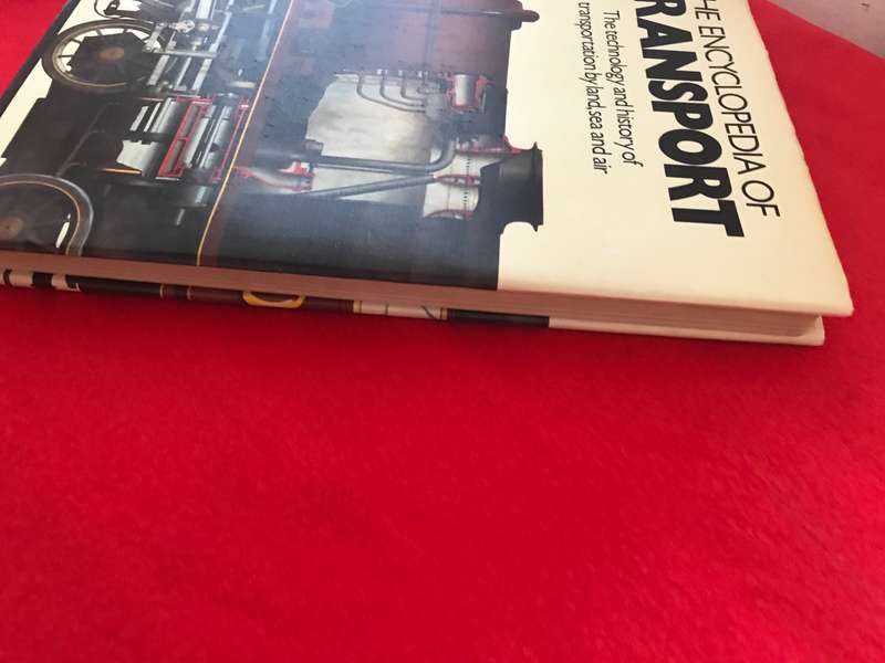 The Encyclopedia Of Transport 1981 Hardcover by Marshall Cavendish