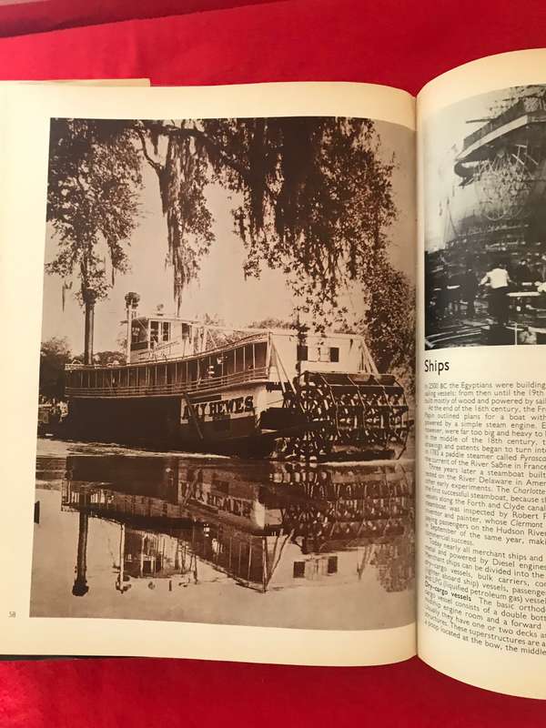 The Encyclopedia Of Transport 1981 Hardcover by Marshall Cavendish