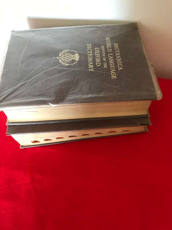 Britannica World Language Dictionary volume 1 & 2