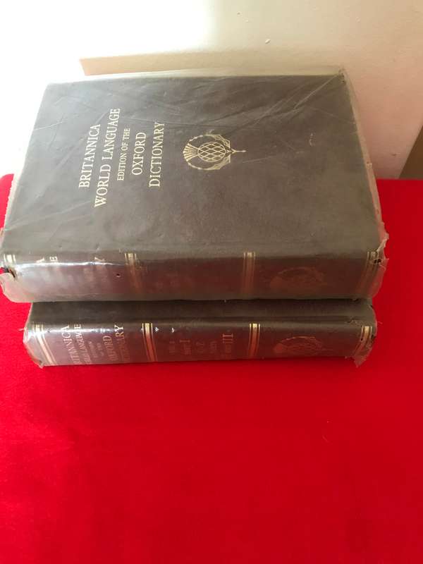 Britannica World Language Dictionary volume 1 & 2