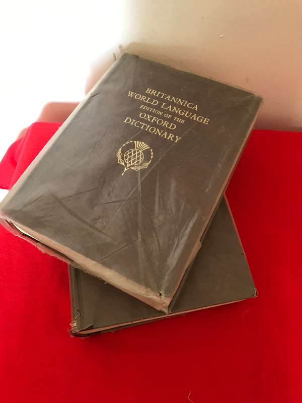Britannica World Language Dictionary volume 1 & 2