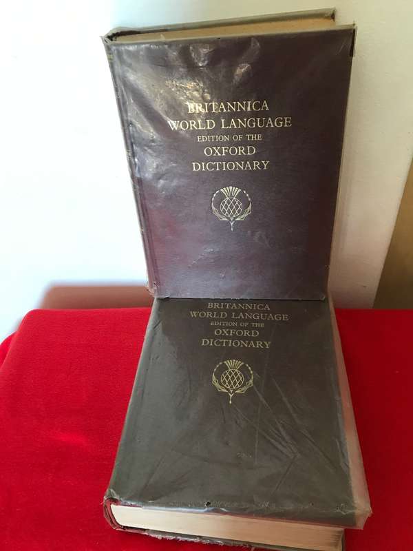 Britannica World Language Dictionary volume 1 & 2