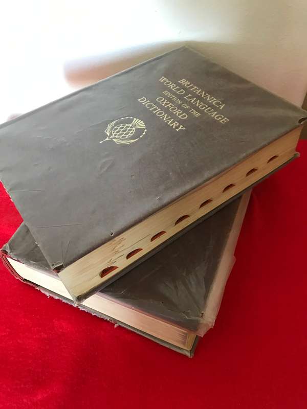 Britannica World Language Dictionary volume 1 & 2