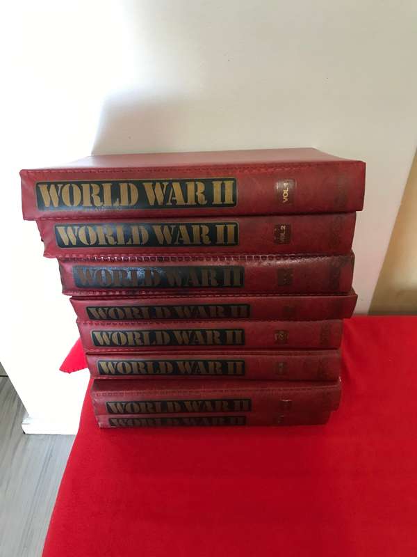World War 2 Magazine Collection by Orbis - 8 Volumes in their Binders