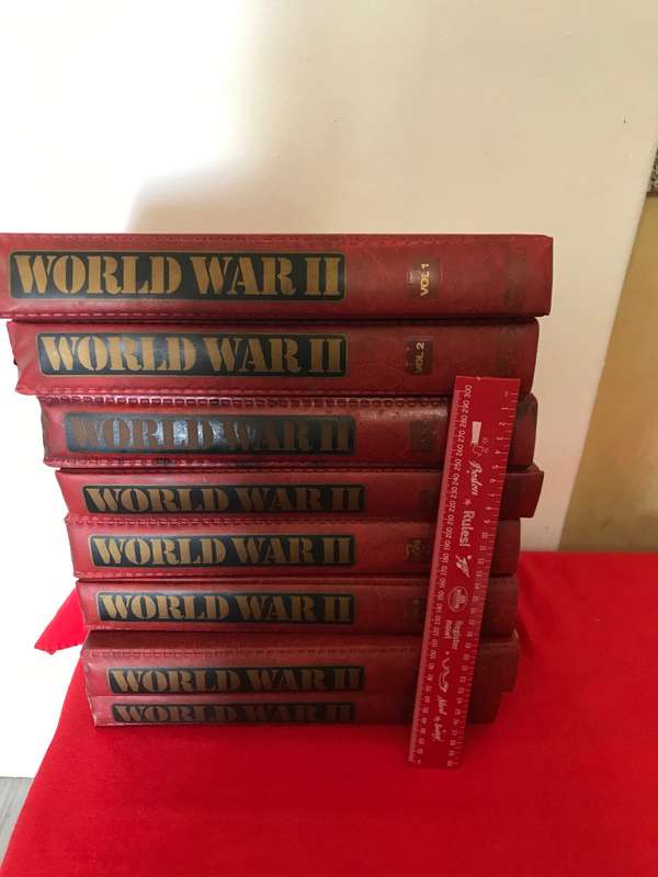 World War 2 Magazine Collection by Orbis - 8 Volumes in their Binders