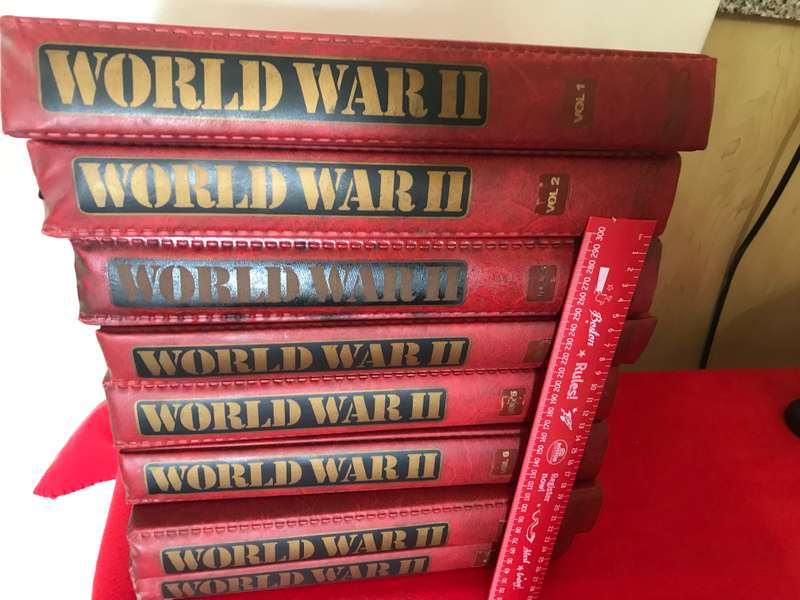 World War 2 Magazine Collection by Orbis - 8 Volumes in their Binders