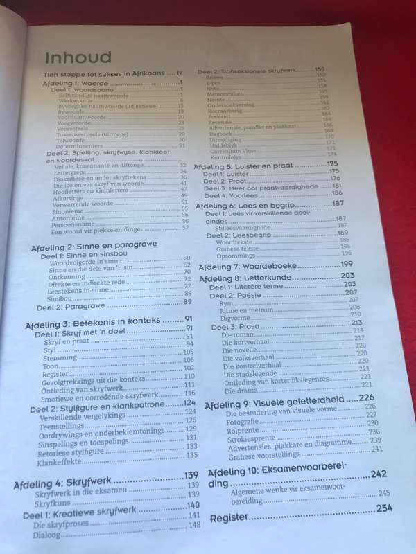 Graad 8-12   X KIT ESSENSIELE AFRIKAANS