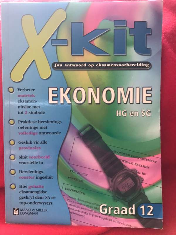 Graad 12 HG en SG Ekonomie