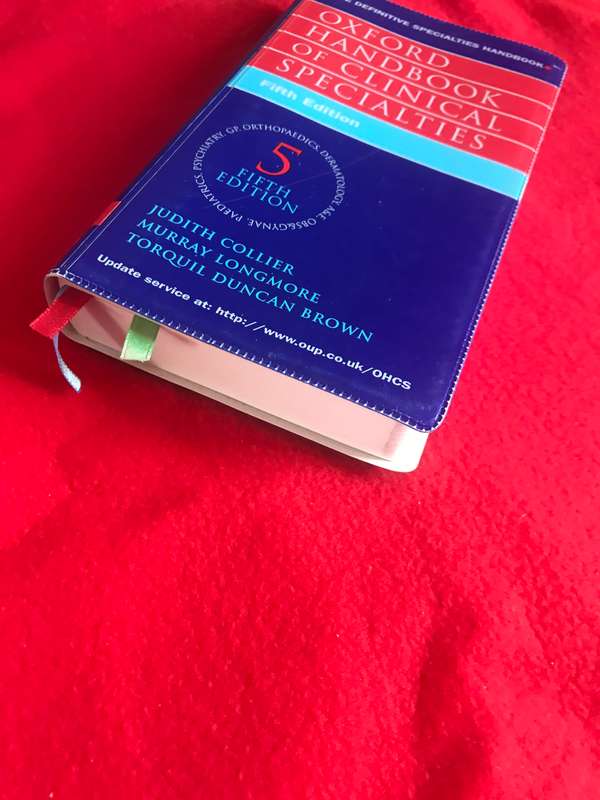 Oxford Handbook of Clinical Specialties 5th Edition