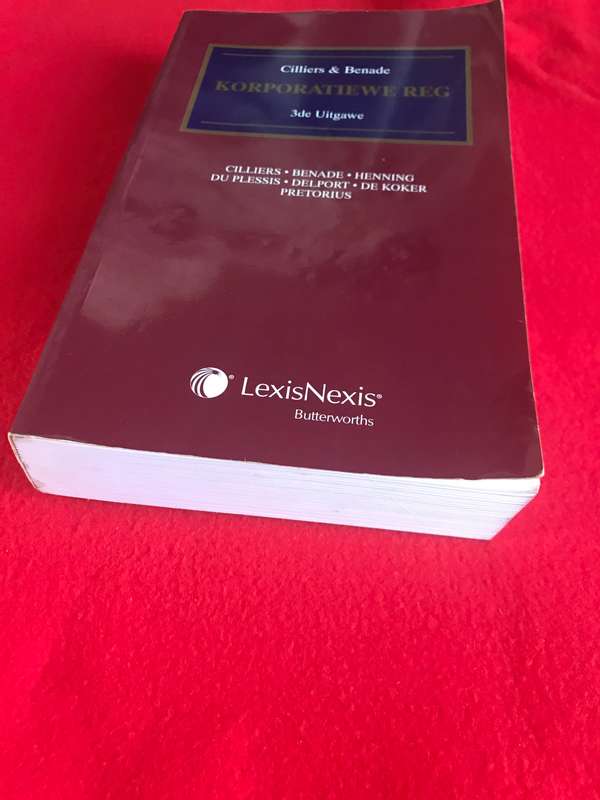 Korporatiewe Reg (Paperback, 3rd edition) H.S. Cilliers, M.L. Benade, J.J. Henning, J.J. du Plessis,