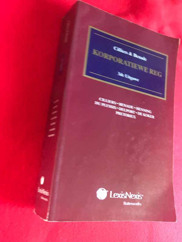 Korporatiewe Reg (Paperback, 3rd edition) H.S. Cilliers, M.L. Benade, J.J. Henning, J.J. du Plessis,