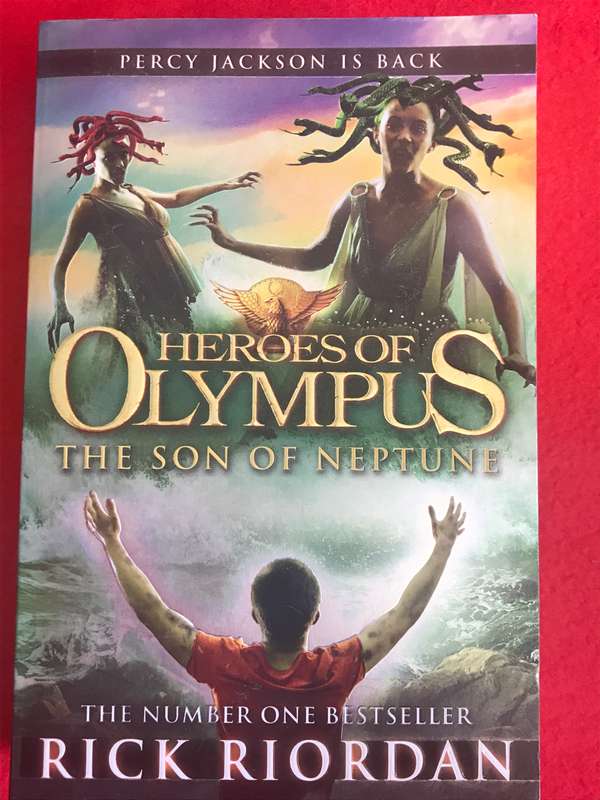 Lot 3 Rick Riordan books