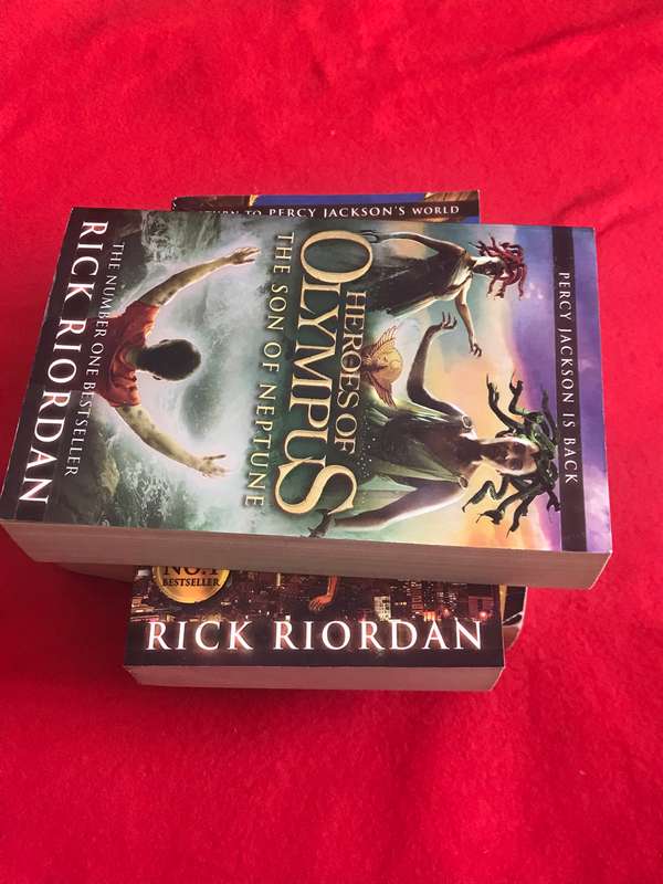 Lot 3 Rick Riordan books