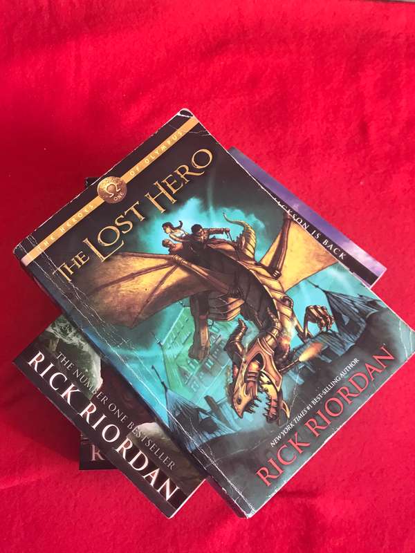 Lot 3 Rick Riordan books
