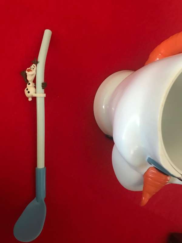 Disney On Ice Frozen Olaf the Snowman, Flip Top Cup/ Mug Plastic