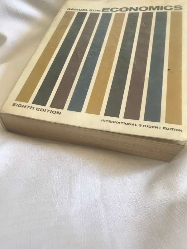 Economics: 8th Edition by Paul A. Samuelson (1970 Hardcover)