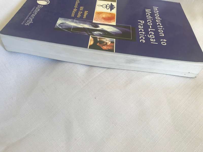 Introduction to Medico-legal Practice Book MA Dada