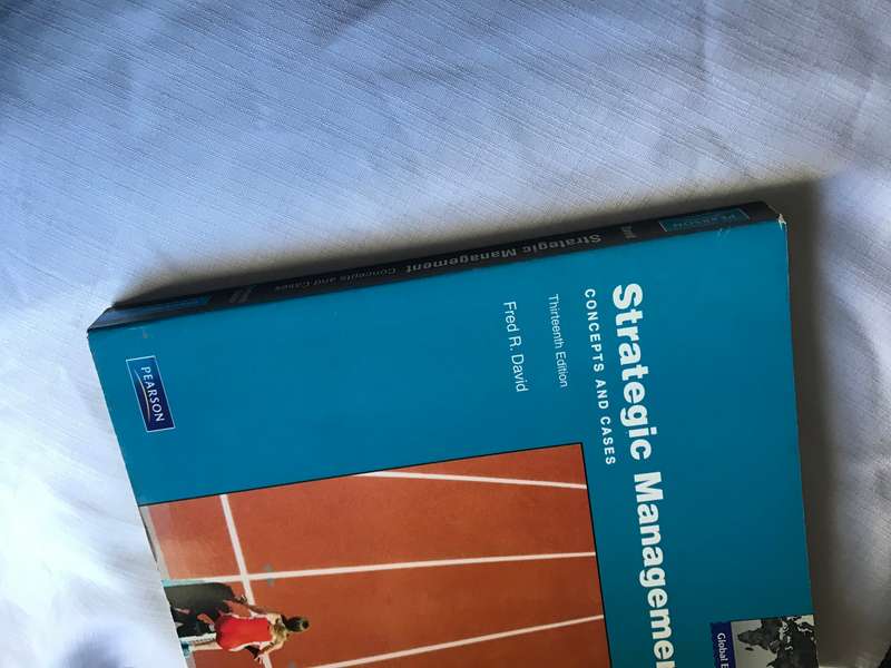 Strategic Management: Global Edition [???????] David, Fred Paperback - 2011 - 13th Edition by Author