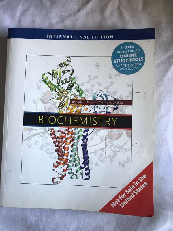 Biochemistry International Edition Paperback Reginald H. Garrett
