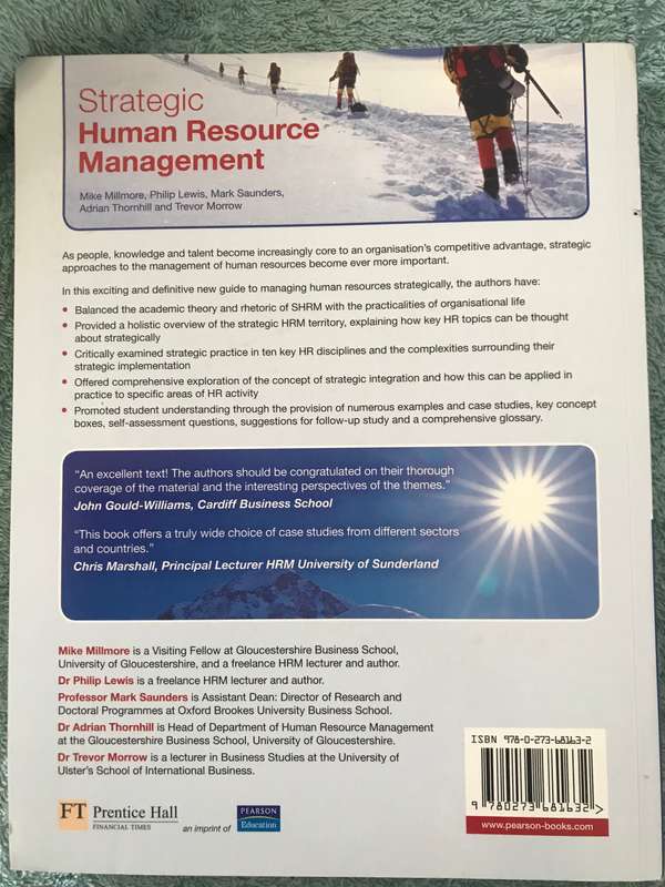 Strategic Human Resource Management
