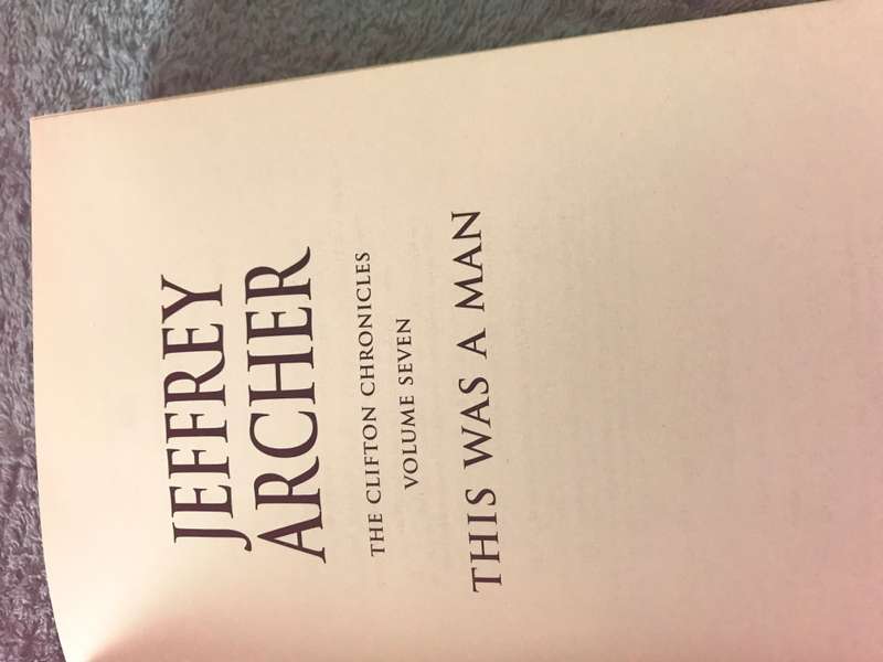 Jeffrey Archer Lot 3 books