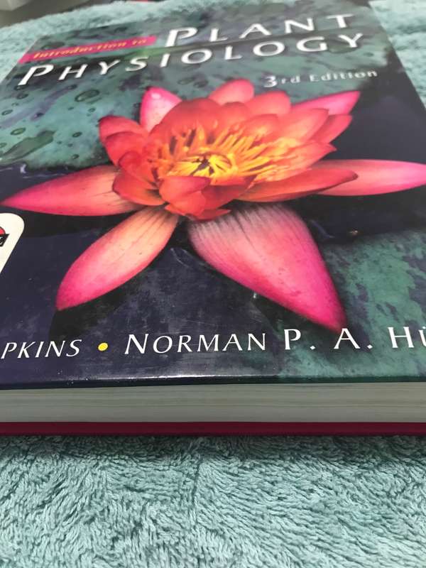 Introduction to Plant Physiology, Third Edition 3rd Edition by William G. Hopkins (Author)