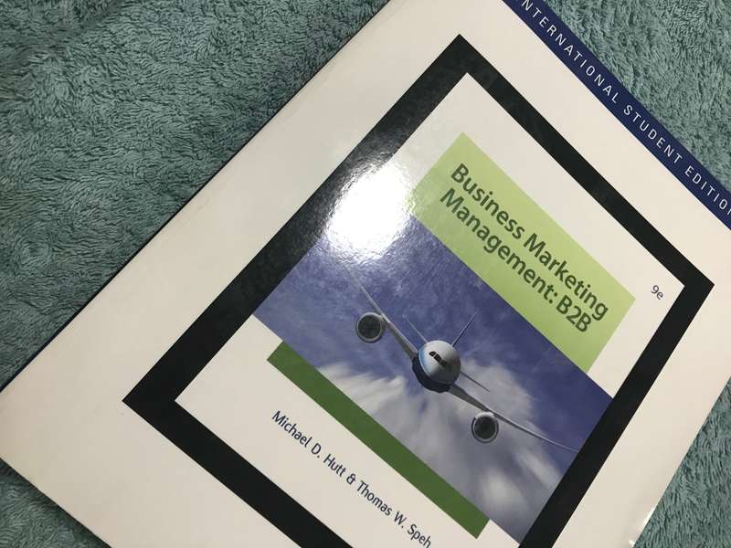 Business Marketing Management B2B 9edition International student edition Michael D Hutt