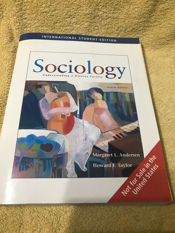 Sociology : Understanding A Diverse Society 4th edition Margaret L Anderson