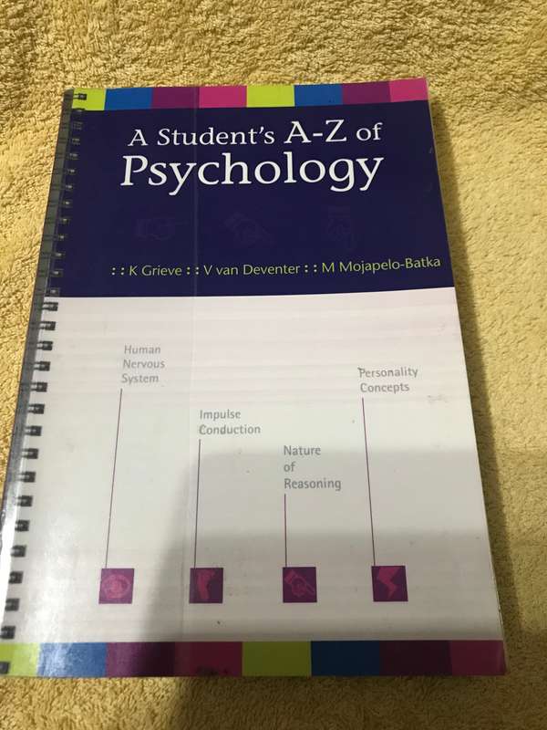 Student's A-Z of Psychology K Grieve