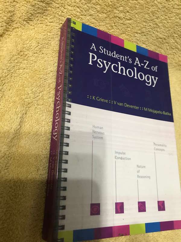 Student's A-Z of Psychology K Grieve