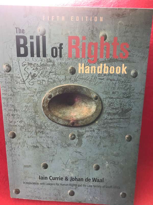 The Bill of Rights Handbook 5th Edition Iain Currie