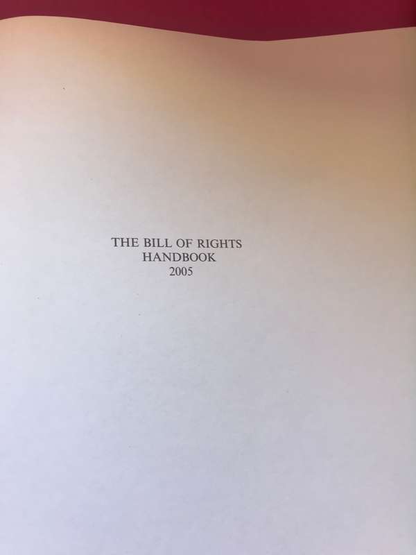 The Bill of Rights Handbook 5th Edition Iain Currie