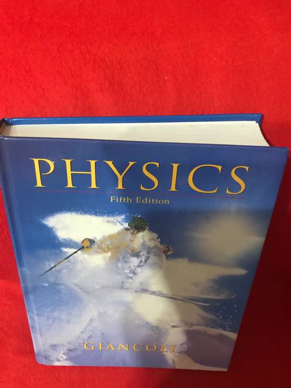 Physics 5th edition Giancoli