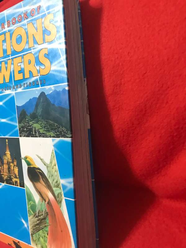 The Monster Book of Questions and Answers Hardcover thousands of facts and figures