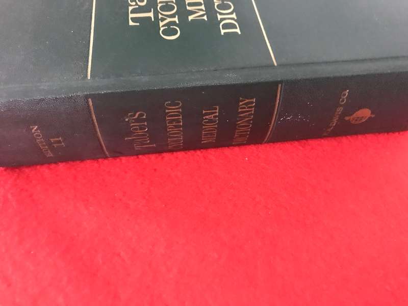 Tabers Cyclopedic Medical Dictionary 11th Edition Clarence W Taber