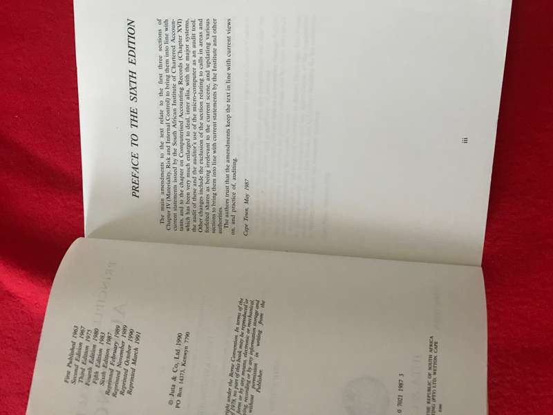 The Principles and Practice of Auditing 6th edition Ian R Taylor