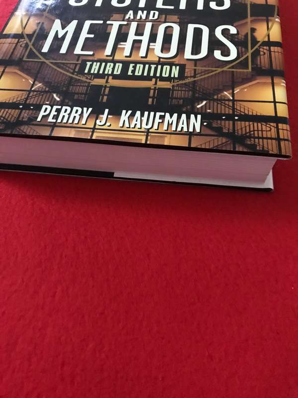 Trading Systems snd Methods 3rd edition Perry J Kaufman