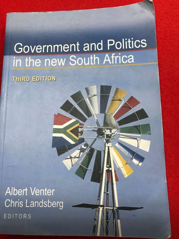 Government and politics in the new South Africa 3rd edition Albert Venter