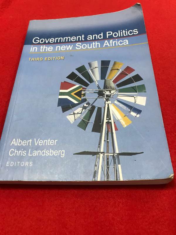 Government and politics in the new South Africa 3rd edition Albert Venter